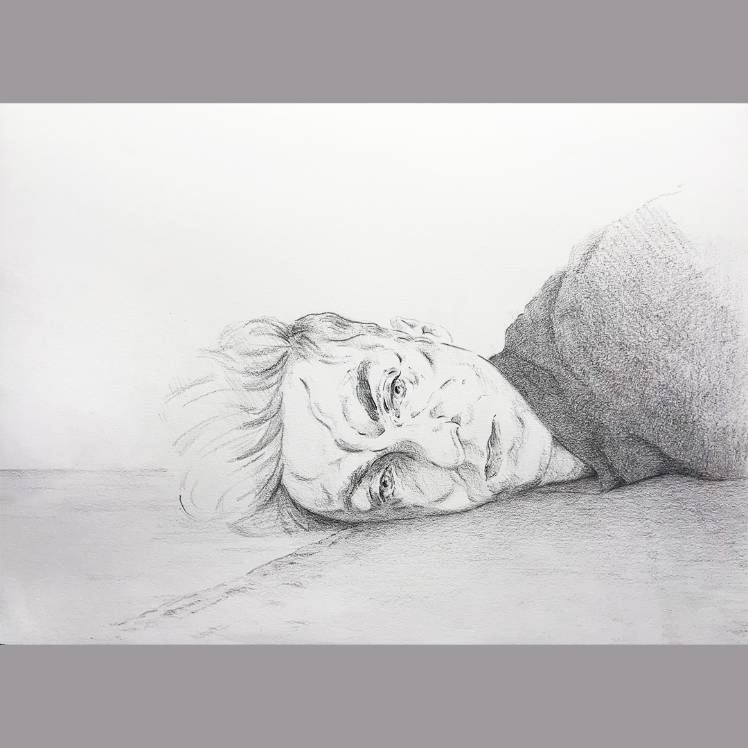 Finis - Drawing by Bart Hat